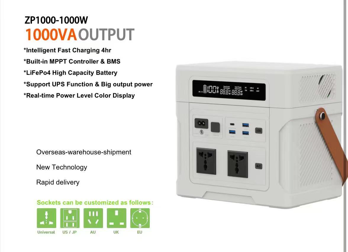 RY1000 Portable Power Station